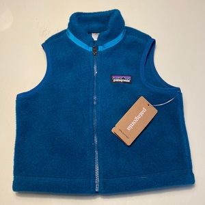 Patagonia 3-6 month fleece vest